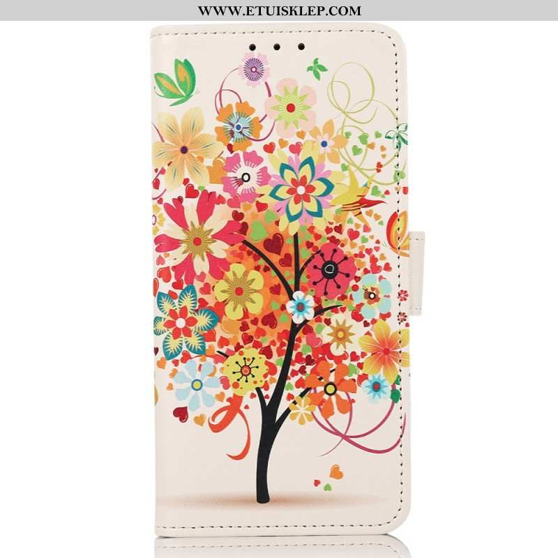 Etui Folio do Xiaomi 13 Lite Kwitnące Drzewo